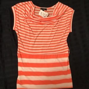 Striped Blouse Corral And White